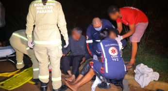 Casal é atropelado e motorista foge sem prestar socorro em Ponta Grossa