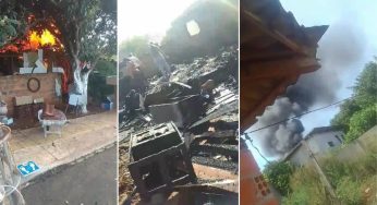 Idosa perde tudo após ter casa incendiada em PG e pede doações para recomeçar do zero