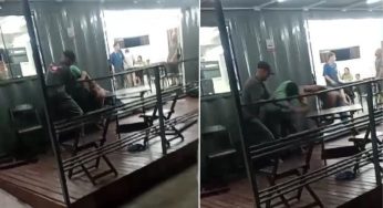 Briga em bar termina com homem baleado por disparo de arma de pressão em PG