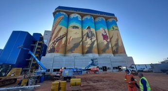 Beleza e grandiosidade: mural da Maltaria Campos Gerais poderá ser o maior da América Latina