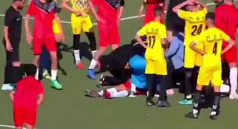 VÍDEO: Jovem morre após levar chute em partida de futebol na Argélia