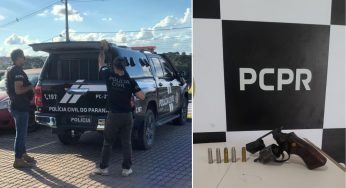 Polícia Civil prende homem condenado por homicídio cometido em Castro em 2011