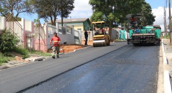 Vila Romana em PG recebe pavimentação asfáltica em 11 ruas