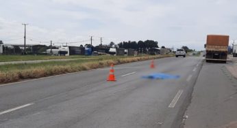Adolescente de 16 anos morre atropelado por caminhão em rodovia de PG