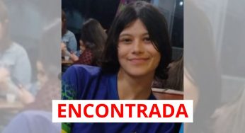 Adolescente que estava desaparecida desde a noite de sábado é encontrada em PG
