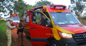Homem é atropelado por trem em PG e fica em estado gravíssimo
