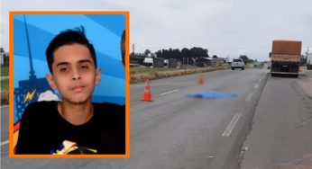 Identificado adolescente que morreu atropelado em rodovia de PG