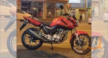 Casal armado rouba moto em PG e jovem busca por informações
