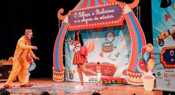 Circo-teatro apresenta peça educativa em escolas municipais de PG