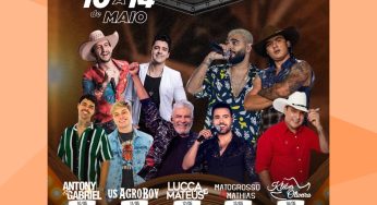 Cidade da região terá shows e rodeios a partir de hoje; veja a programação