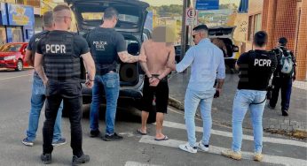 Suspeito de homicídio em Telêmaco Borba é preso 15 horas após o crime