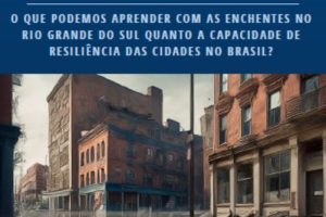 Livro "Lições do caos" discute a resiliência face às adversidades climáticas