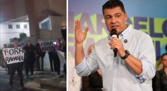 Manifestação marca evento de pré-candidatura a prefeito de Marcelo Rangel