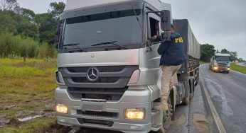 Motorista é encontrado morto dentro de caminhão às margens da BR-376 em PG