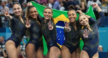 Brasil conquista medalha inédita na ginástica artística das Olimpíadas de Paris