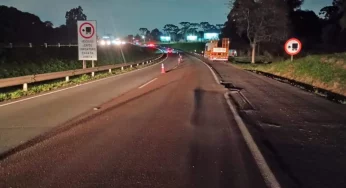 BR-277 é interditada após buraco na pista de Curitiba a PG