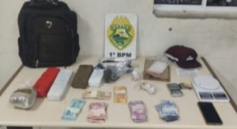 Motorista é presa com 2,5 kg de maconha em PG