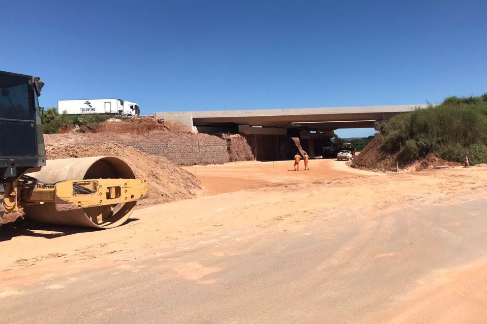 Obras do Contorno Norte de Castro