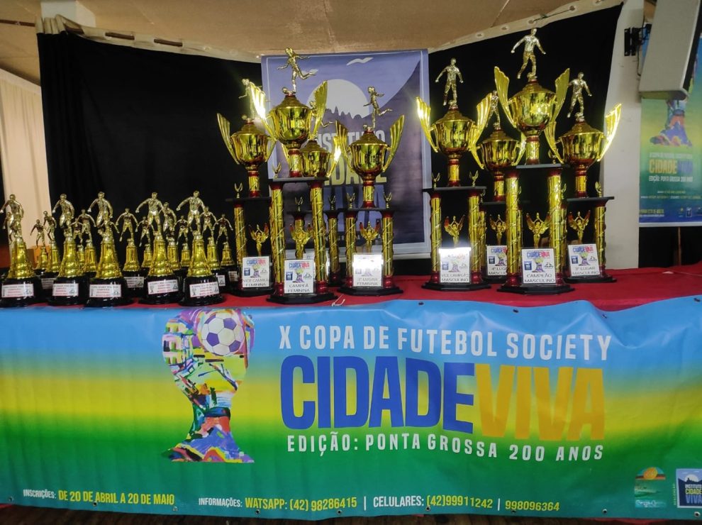 Foto 01 – Premiação Copa Cidade Viva