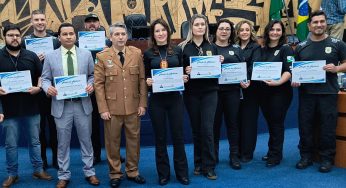Câmara de Vereadores entrega moção de aplauso à Delegacia da Mulher de Ponta Grossa