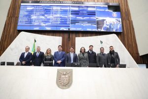 Mesa Diretora da Assembleia Legislativa do Paraná eleita para o biênio 2025-2027