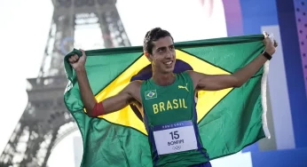 Caio Bonfim conquista prata inédita para o Brasil na marcha atlética