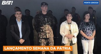 Prefeitura de Ponta Grossa lança Semana da Pátria em evento cívico