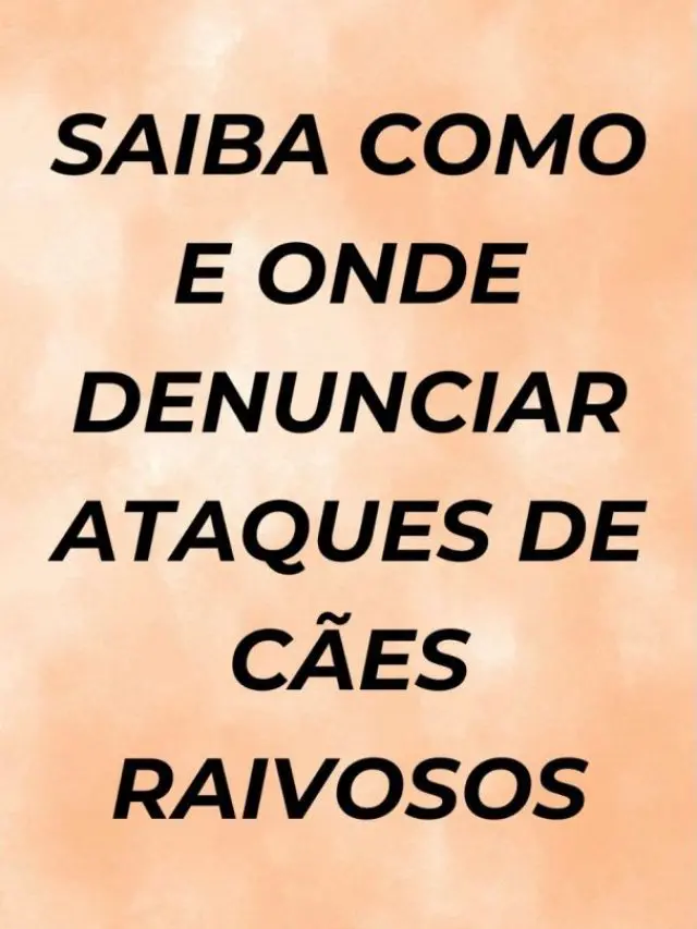 Denúncias de ataque de cão