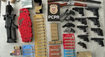 Polícia prende homem e apreende 23 armas de fogo em cidade do Paraná