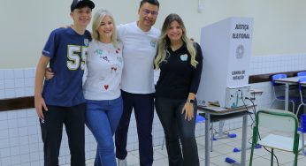 Marcelo Rangel (PSD) vota e diz estar com “muita confiança” para as eleições de PG