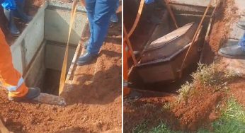 Troca de túmulo gera confusão em cemitério de Telêmaco Borba