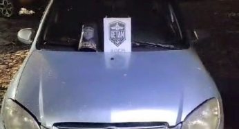 Veículo furtado é recuperado pela Guarda Municipal em bairro de Ponta Grossa