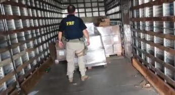 Vídeo: PRF apreende mais de 2 toneladas de maconha em Ponta Grossa