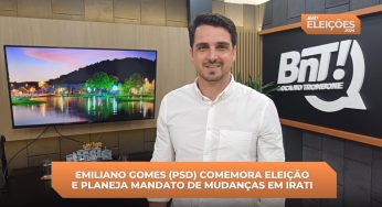 Emiliano Gomes (PSD) comemora eleição e planeja mandato de mudanças em Irati