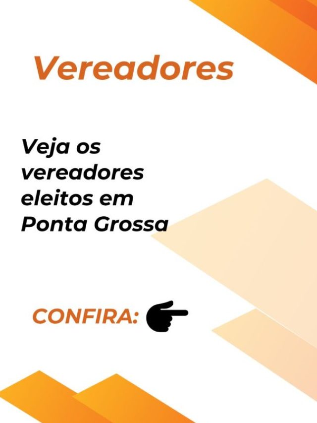 Vereadores(as) eleitos(as) em PG