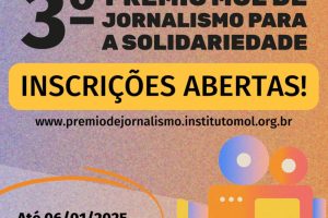 Prêmio MOL de Jornalismo abre inscrições