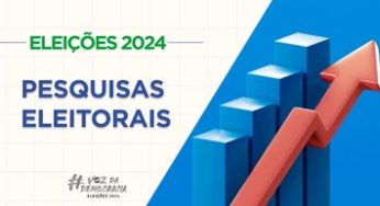 Eleições 2024:Prazo para registro de pesquisa encerra nesta segunda (21)