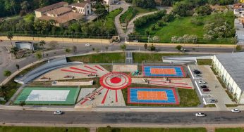 Complexo esportivo e obras em praça de Piraí do Sul entram na reta final