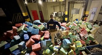 PRF apreende quase 20 toneladas de maconha e realiza a maior apreensão do sul do Brasil em 2024