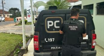 Homem é preso em Piraí do Sul após tentativa de fuga pelo telhado durante ação policial