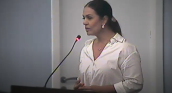 Secretaria do Meio Ambiente de PG fala de evento sobre o clima a vereadores