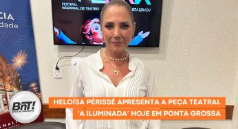 Heloísa Périssé apresenta a peça teatral ‘A iluminada’ hoje em PG