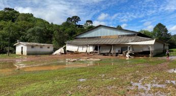 Menina desaparece depois que casa foi invadida por enxurrada no PR