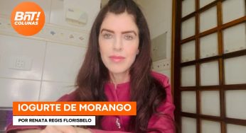 Iogurte de morango, por Renata Regis Florisbelo