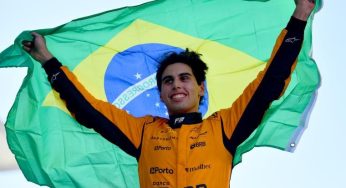 Piloto Gabriel Bortoleto é campeão da Fórmula 2 na temporada 2024