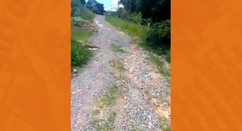 Moradores denunciam rua de PG em situação precária pela terceira vez no ano