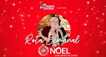 Rota do Noel anima praças e parques de Ponta Grossa