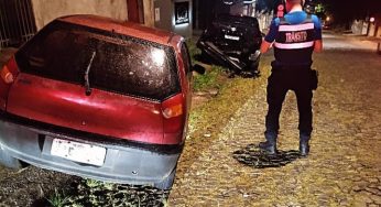 Acidente envolve três veículos e deixa uma pessoa ferida em PG