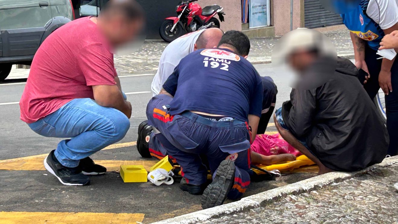 Atropelamento na Visconde de Taunay Boca no Trombone Atropelamento Visconde de Taunay