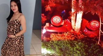 Jovem gestante perde a vida em acidente de carro em cidade do PR